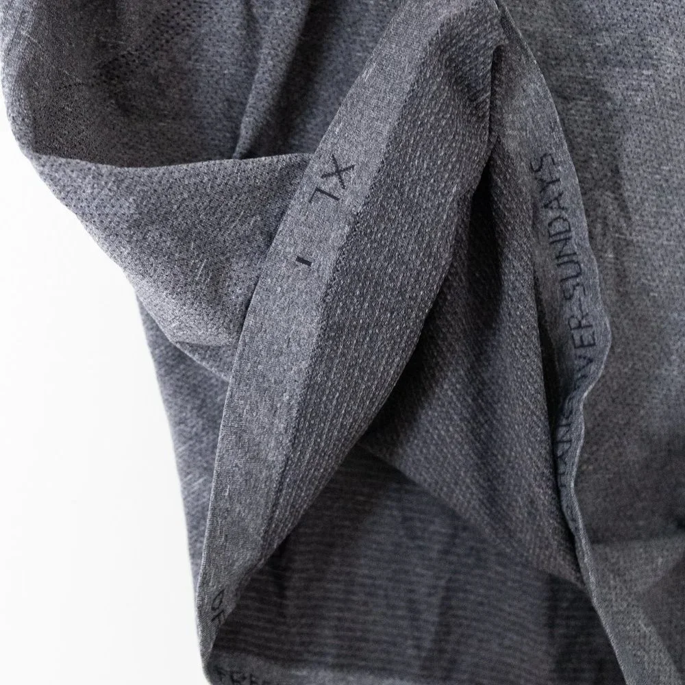 Lululemon Athletica Metal Vent Tech SoulCycle Gray Short Sleeve Shirt - Picture 5 of 5